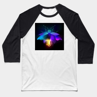 Neon Firefly Baseball T-Shirt